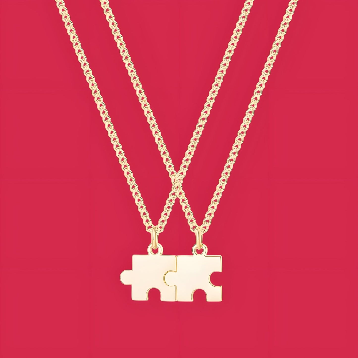 Amorelo™ Custom Letter Puzzle Pendant