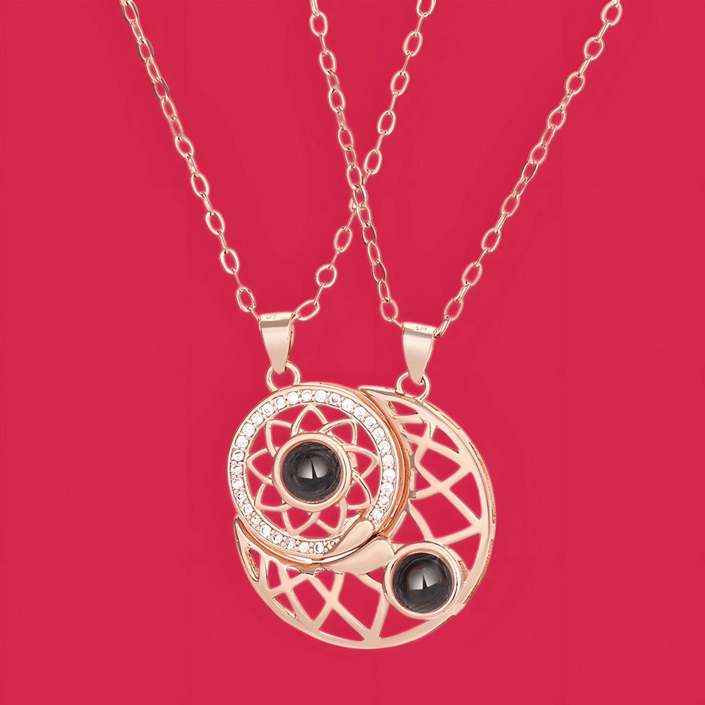 Amorelo™ Eclipse Projection Necklaces